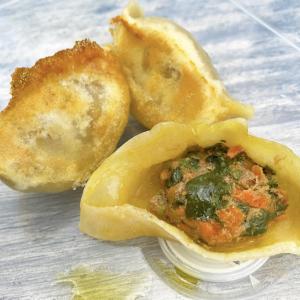 Sola’s Disco Dumplings offers a few different kinds of homemade dumplings, including a few specialty dumplings.