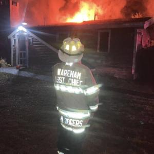 A total of 22 career and on-call Wareham firefighters responded. A total of 22 career and on-call Wareham firefighters responded.