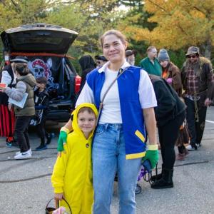 Karissa Judd and her 5-year-old son Ronin are ready to catch 'em all. none