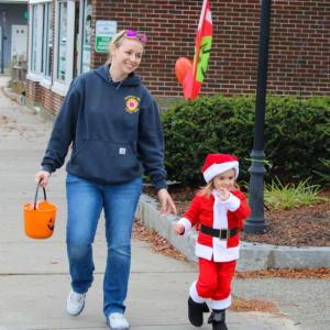 Christmas comes early as Santa makes an appearance. 