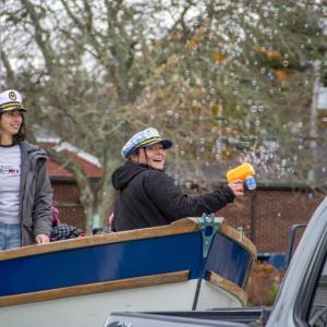 A nautical way to celebrate the military from the Onset Bay Center.