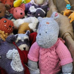 Hip hippo hooray for this handmade hippo.