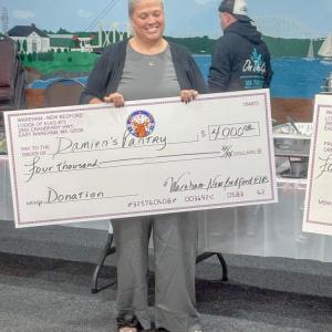 Rachel Resendes Executive Director of Damien’s Food Pantry.