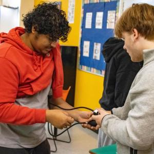 Students will use their hands-on experience in the classroom to complete the final test at the end of the school year.