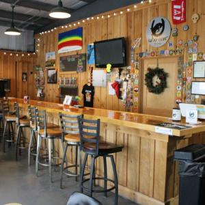 The taproom. 