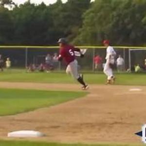 Kyle Schwarber during the 2012 CCBL Playoffs