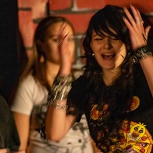 During a party scene, Abigail Burdych exclaims.