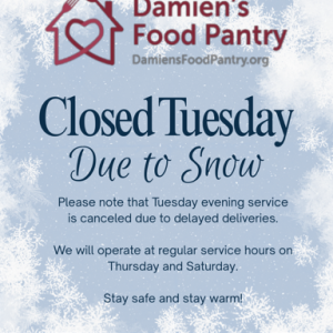 Damieen's Pantry Closed Jan 27th
