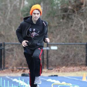 Connor Paronich puts heart and sole into practice.