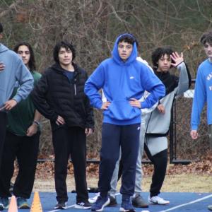 Desmen Andrade waves to Wareham Week.