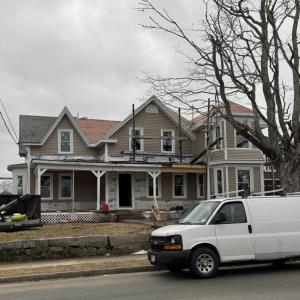 The home at 426 Main Street with its new siding. Photo source: Bill Bachant