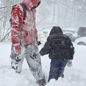 The weather was snow joke. Photo source: Deneen Rose