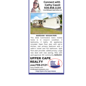 Listing Agent Cathy Casoli 508-858-1130
