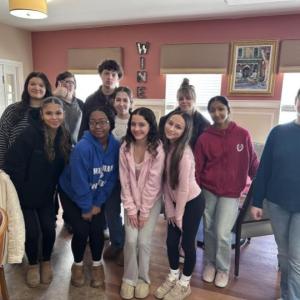 Students who DECA-rated with All-American.