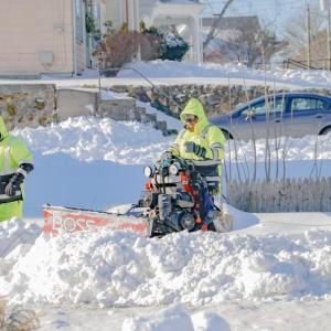 Municipal Maintenance clearing out Main Street in late January 2026. File photo 