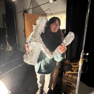 Lawson said there were five rolls of aluminum foil for the music video waiting for the band when they arrived.