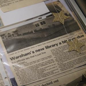 A newspaper clipping from the grand opening 35 years ago.