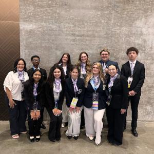 Wareham DECA At Achievement Awards. Photos source: Lisa Cunha
