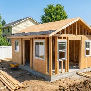 House under construction 