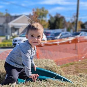 Sliding into Fall fun.