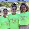 From left: Katrina Edwards, Kayla Vasconcelos and Leslyn Hayes are pictured at the 2023 funday. 