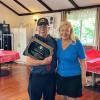 Warren was presented with a plaque celebrating his work. Submitted photos