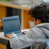 A Massachusetts student takes the MCAS online. Photo source: Department of Elementary and Secondary Education