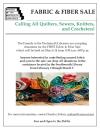 Quilters, sewers, knitters, and crocheters will have an opportunity to stock up on fabric, yarn, and supplies at bargain prices at the Friends’ Fabric & Fiber Sale.