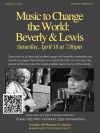 A poster of Carl Beverly and Richard D. Lewis